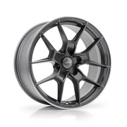 OPE FF06 18x9.5 5x120 72.6 ET40 Gloss Graphite + Machined