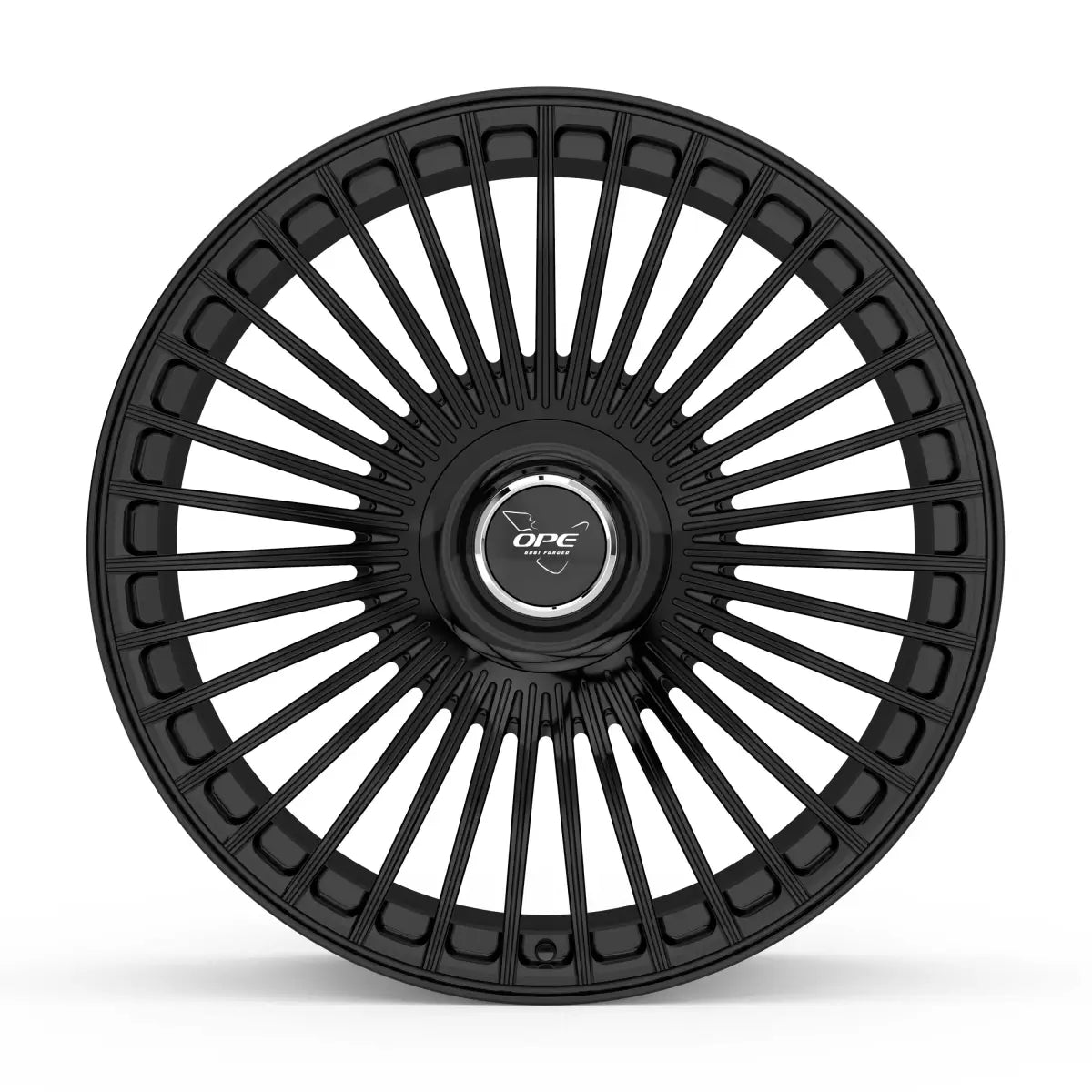 OPE FLX01 20x9.5 5x112mm ET30 CB66.6mm Gloss Black