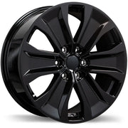 Fast R250 20x8.5 ET44 87.1mm Gloss Black Direct Fit