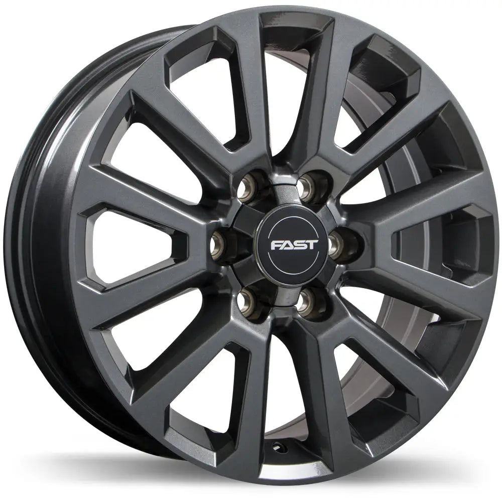 Fast Storm II 20x8.5 ET35 87.1 Gloss Gunmetal Direct Fit