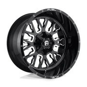 Fuel D611 STROKE 22X7.0 4x156 ET13 CB110.1mm Gloss Black