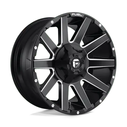 Fuel D616 CONTRA 20X9.0 8x165.1 ET20 CB125.1mm Matte Black