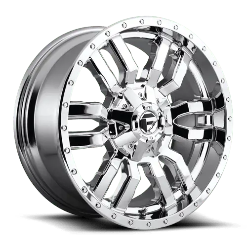 Fuel D631 SLEDGE 20X9.0 8x165.1 ET1 CB125.1mm Chrome Plated