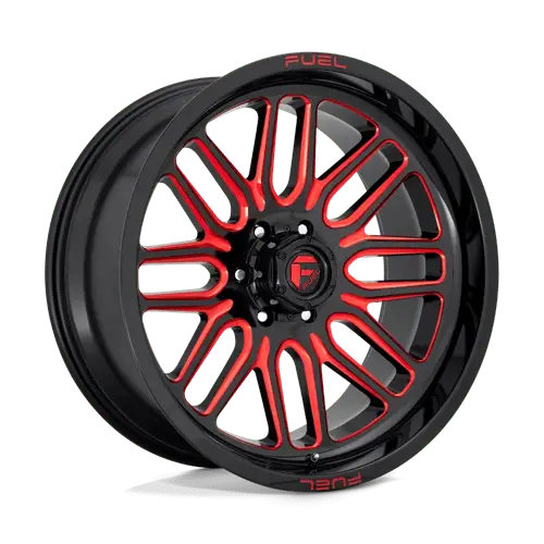 Fuel D663 IGNITE 20X9.0 5x127 ET1 CB71.5mm Gloss Black Red