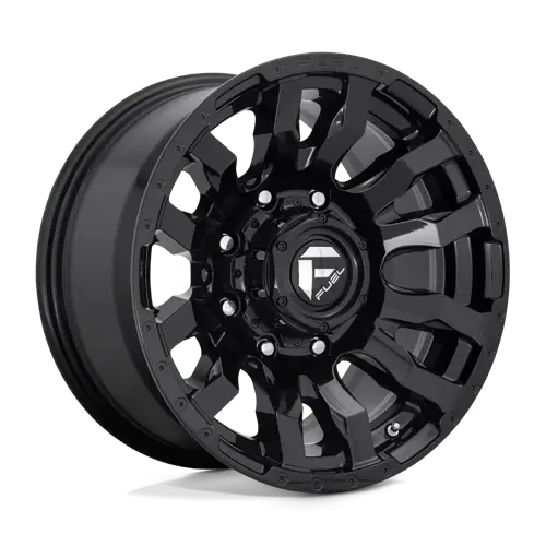 Fuel D675 BLITZ 22X10.0 8x165.1 ET-18 CB125.1mm Gloss Black