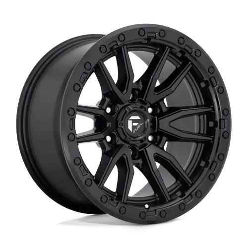 Fuel D679 REBEL 20X9.0 6x135 ET1 CB87.1mm Matte Black