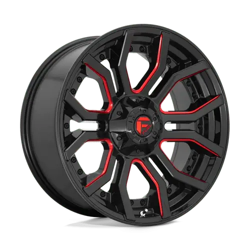 Fuel D712 RAGE 20X9.0 5x127/5x139.7 ET1 CB87.1mm Gloss