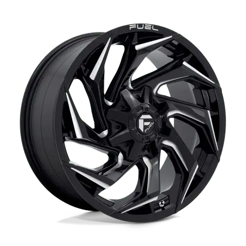 Fuel D753 REACTION 20X9.0 8x180 ET20 CB124.2mm Gloss Black