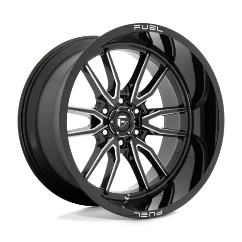 Fuel D761 CLASH 22X12.0 6x135 ET-44 CB87.1mm Gloss Black