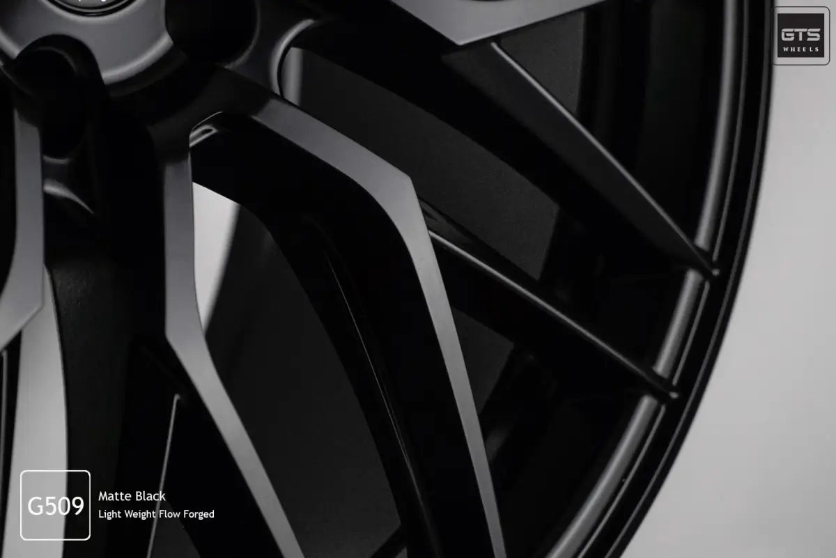 GTS G509 19x8.5 5x112 ET25 66.6 Matte Black(Cone)