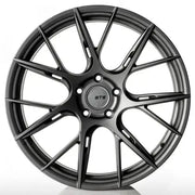 GTS G510 20x10 ET20 5X112 CB66.5 Matt Graphite Cone