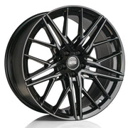 GTS G512 20x9 5x112 ET25 66.6 Gloss Black(Cone)