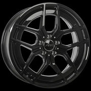 Replica 308 18x7.5 ET33 66.6 Gloss Black / Michelin X Ice