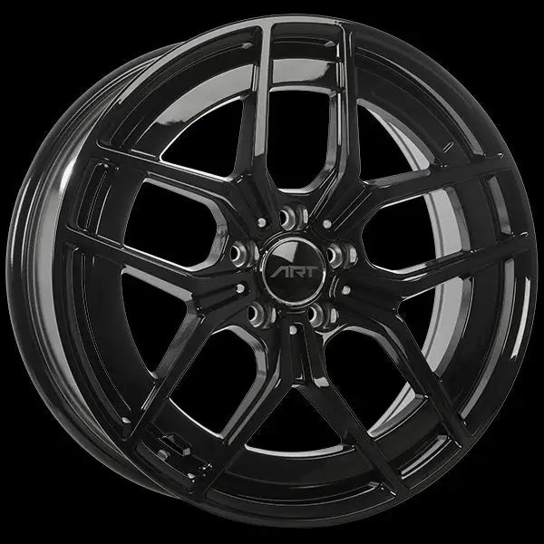 Replica 308 18x7.5 ET33 66.6 Gloss Black / Michelin X Ice
