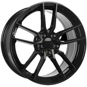 ART R177 18x8 5x112 + 35 66.5 Gloss Black / Michelin X Ice