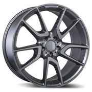 Replika 207 19x8.5 ET40 66.6 Gunmetal / Michelin X ICE SNOW