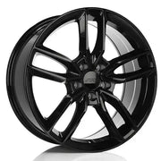 Replica 177 20x8.5 ET35 66.6 Gloss Black / Michelin X Ice