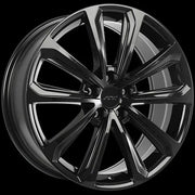 Replica Element 16x6.5 ET45 57.1 Gloss Black / Continental