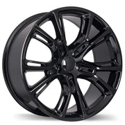 Replica SRT 20x10 ET50 71.5 Gloss Black / Michelin X Ice