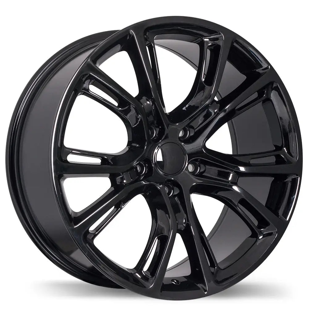 Replica SRT 20x10 ET50 71.5 Gloss Black / Michelin X Ice