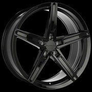 Ruf Milano 20x9 ET35 73.1 Gloss Black / Michelin X Ice Snow