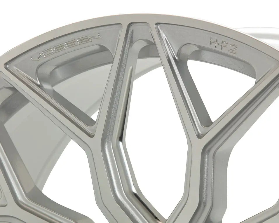 Vossen HF-2 22X10.5 / 5X120 / ET38 / Deep / 72.56 - Silver