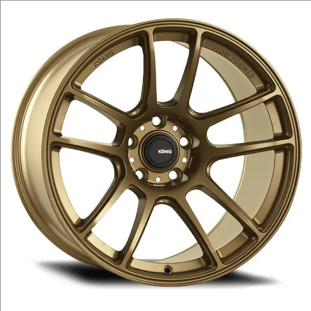 Konig Heliogram 15X7 4X100 ET35 Matte Bronze Knurled Bead