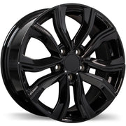 R256 17x7.5 ET45 64.1 Direct Fit Black / Michelin X Ice