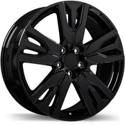 Replica R244 20x8 ET55 64.1 Black Direct Fit / Michelin X