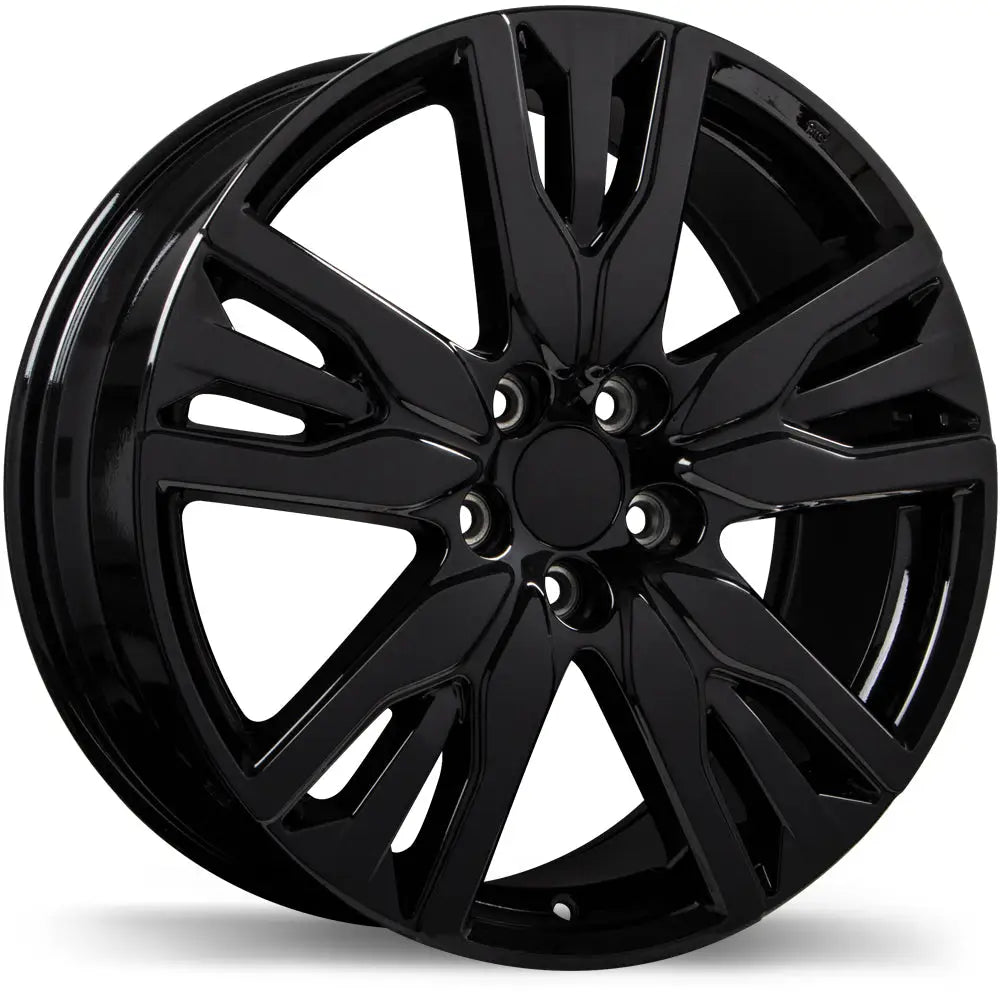 Replica R244 20x8 ET55 64.1 Black Direct Fit / Michelin X