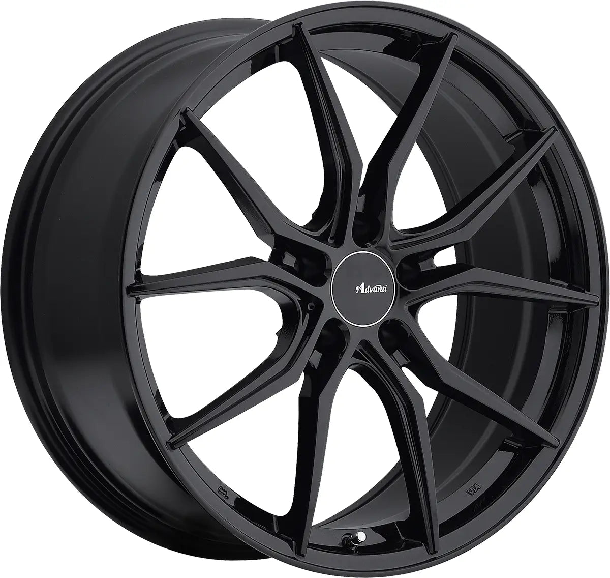 Advanti Hybris 18x8 5x108 ET45 CB73.1 Gloss Black