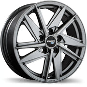 Fast EV01 18x8 ET45 67.1 Titanium / Pirelli Ice Zero