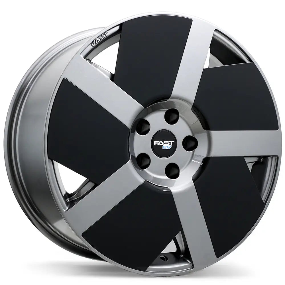 Fast EV06 19x8.5 ET28 66.6 Gloss Grey / Michelin X ICE SNOW