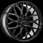 RUF Class 19x8.5 ET35 66.6 Gloss Black / Michelin X ICE