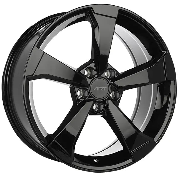 Replica R191 18x8 ET40 CB 57.1 Gloss Black / Michelin X Ice