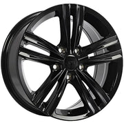 Replica R315 18x8 ET45 57.1 Gloss Black / Michelin X Ice