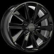 Ruf Reactor 18x8 ET35 73.1 Gloss Black / Bridgestone