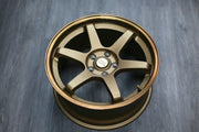 TE37 Style 18x8.5 5x114.3 ET 35 CB73.1 Matte Bronze