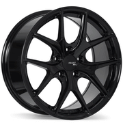 Fast FC04 20x8.5 ET45 72.6 Black / Michelin X Ice Snow SUV