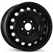 Steel Wheel 16x6.5 5x114.3mm + 38 67.1mm BLK