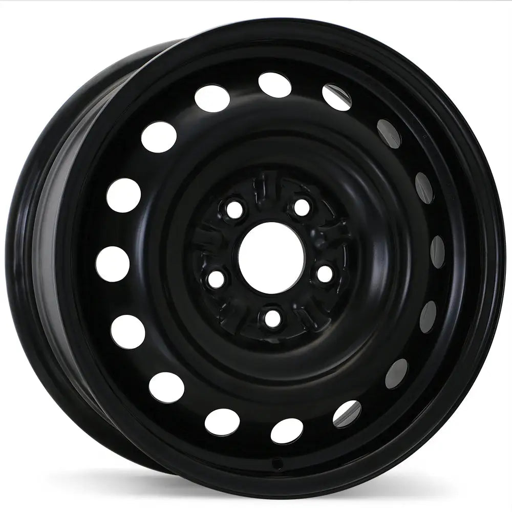 Steel Wheel 16x6.5 5x114.3mm + 38 67.1mm BLK