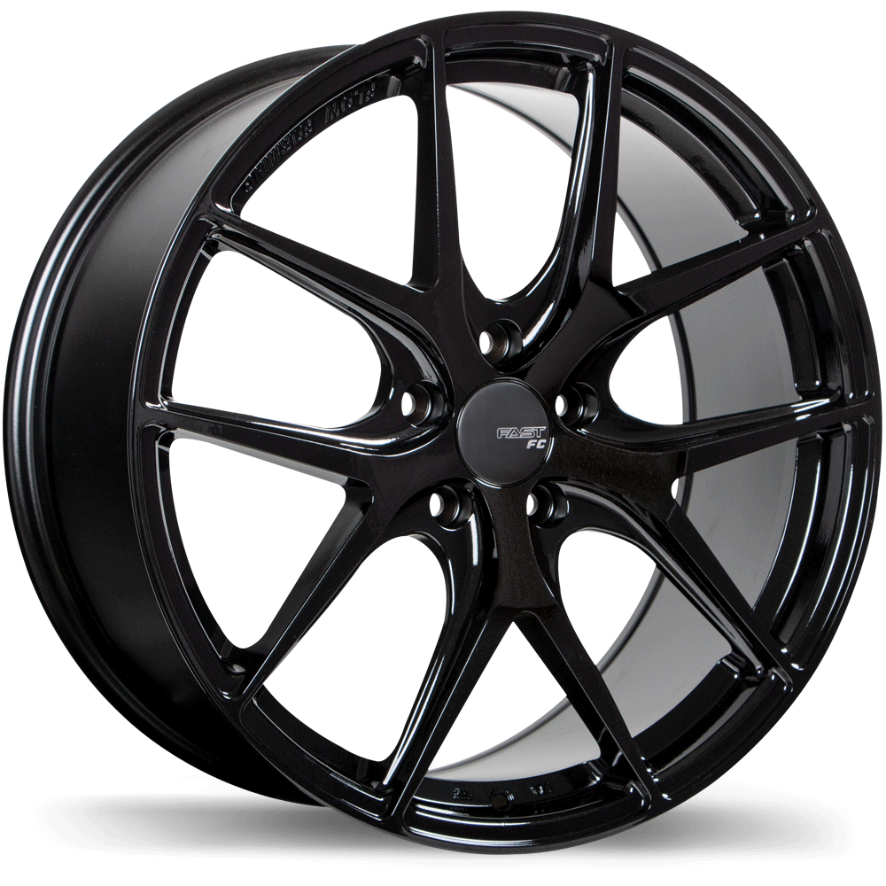 Fast fc04 19x8.5 ET35 72.6 Black / Pirelli Winter Sottozero
