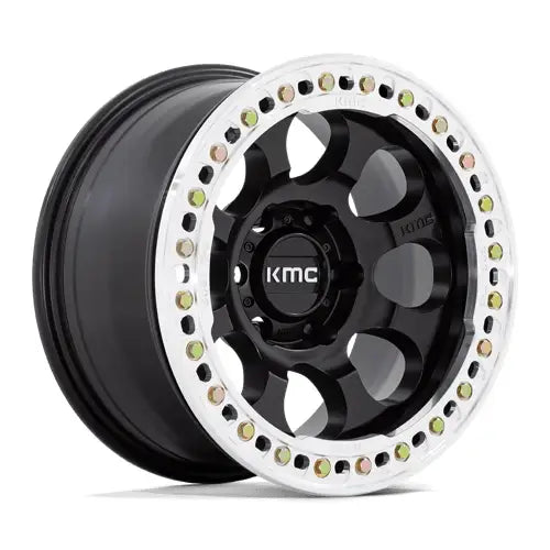KMC KM237 RIOT BEADLOCK 17X8.5 5x127 ET0 CB71.5mm Satin