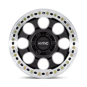KMC KM237 RIOT BEADLOCK 17X8.5 6x139.7 ET0 CB108.0mm Satin