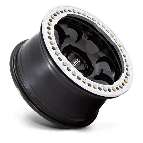 KMC KM237 RIOT BEADLOCK 17X9.0 Blank ET-12 CB72.56mm Satin