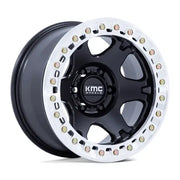 KMC KM238 VI BEADLOCK 17x9.0 0x0mm ET-38 CB72.56mm Satin