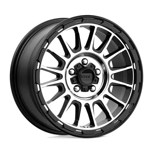 KMC KM542 IMPACT 17X8.0 5x114.3 ET35 CB72.56mm Satin Black