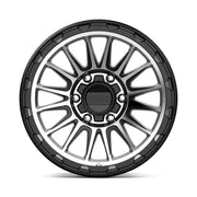 KMC KM542 IMPACT 17X9.0 6x139.7 ET-12 CB106.1mm Satin Black