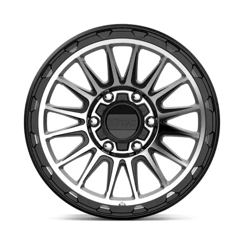 KMC KM542 IMPACT 17X9.0 6x139.7 ET-12 CB106.1mm Satin Black