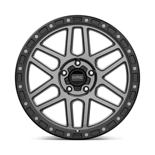 KMC KM544 MESA 20X9.0 5x127 ET18 CB71.5mm Satin Black W/